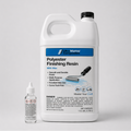 One gallon bottle of polyester finishing resin with wax